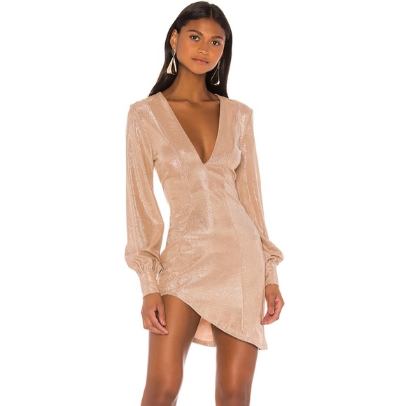 michael costello mini dress